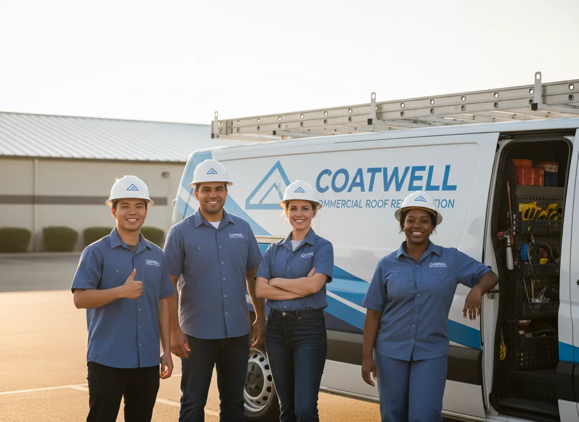 Commercial roof coating company in Templeton, MA